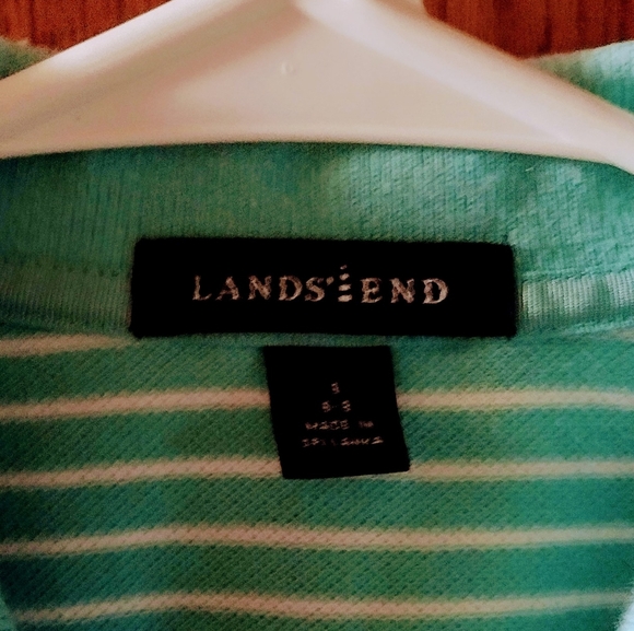 Women's collared polo-type short sleeved shirt - Picture 4 of 5